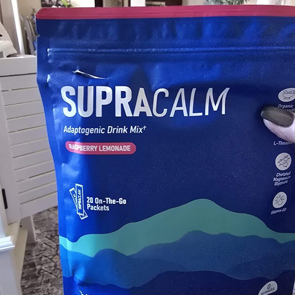Supra Raspberry Lemonade Adaptogenic Drink Mix - Blue